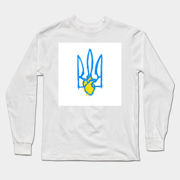 Ukrainian identity Long Sleeve T-Shirt by Ychty